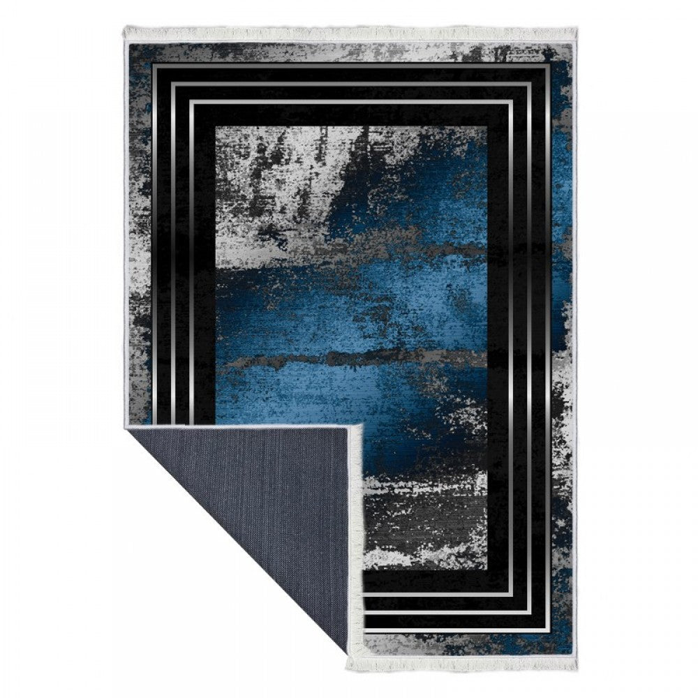 Teppich 869 Blau