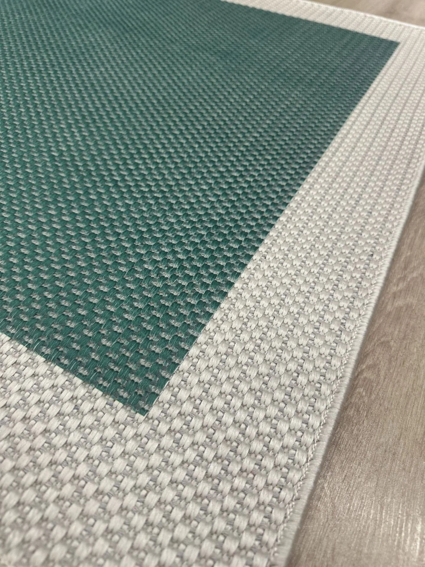 Sisal Natur Teppich Grün