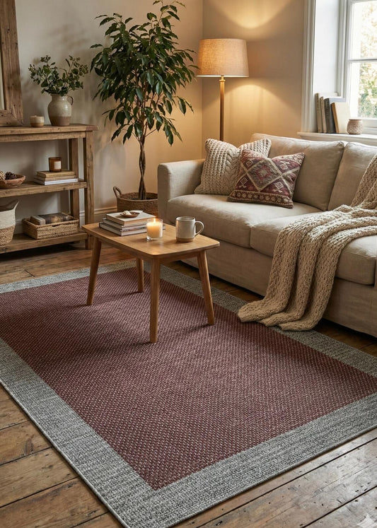 Sisal & Jute Teppiche Lila