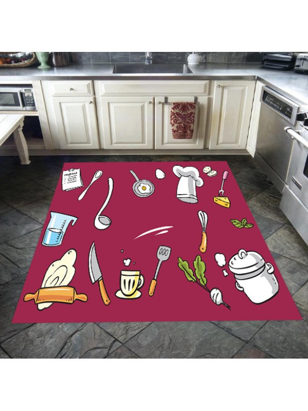 Washable kitchen rug 755