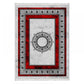 Teppich 833 Red & Gray