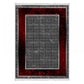 Teppich 841 Red & Gray